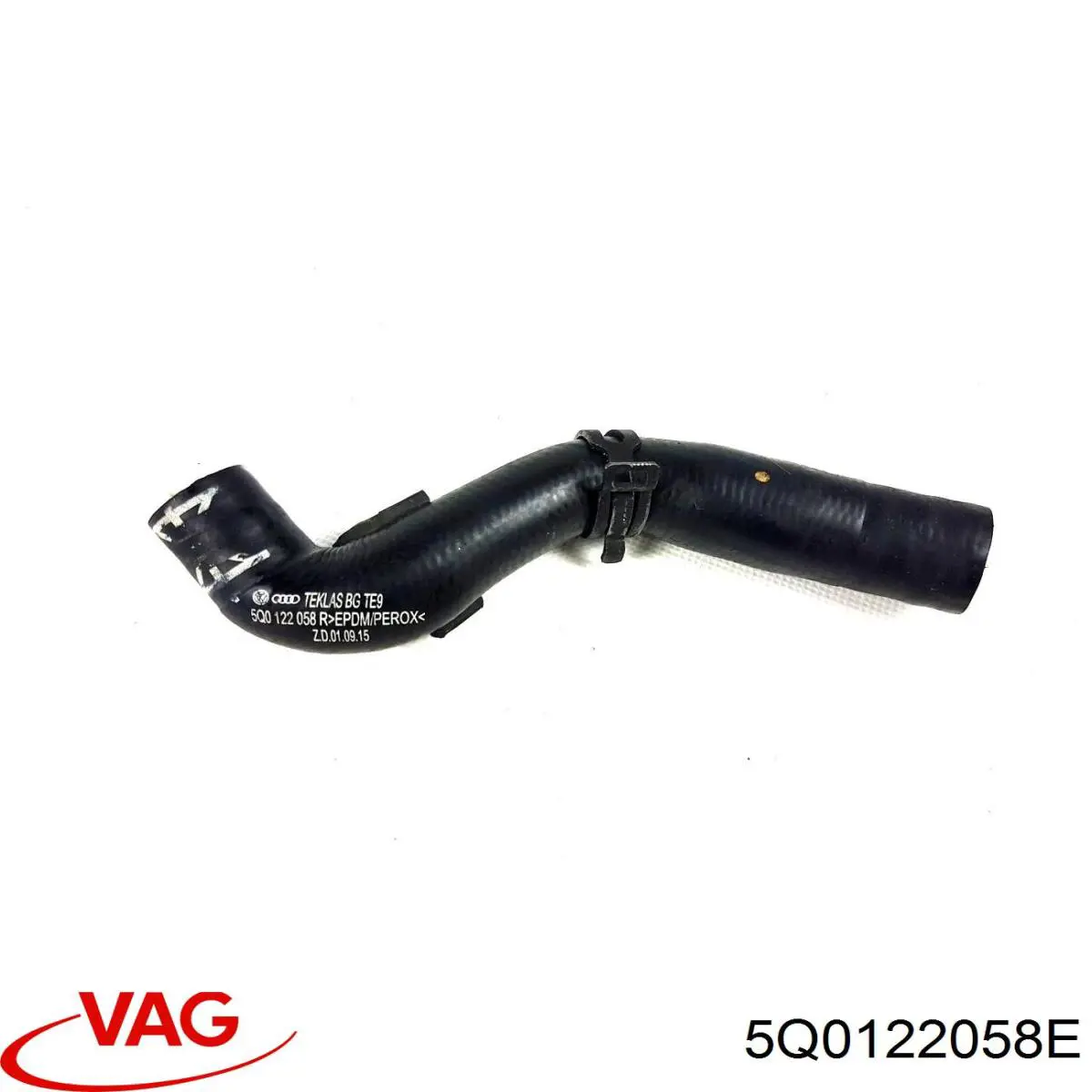 5Q0122058E VAG Mangueira (cano derivado) do sistema de esfriamento