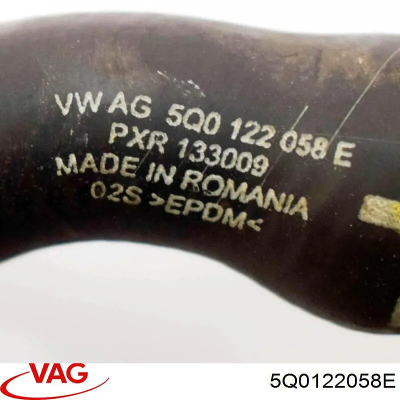 Compre 5Q0122058E VAG Mangueira (cano derivado) do sistema de esfriamento