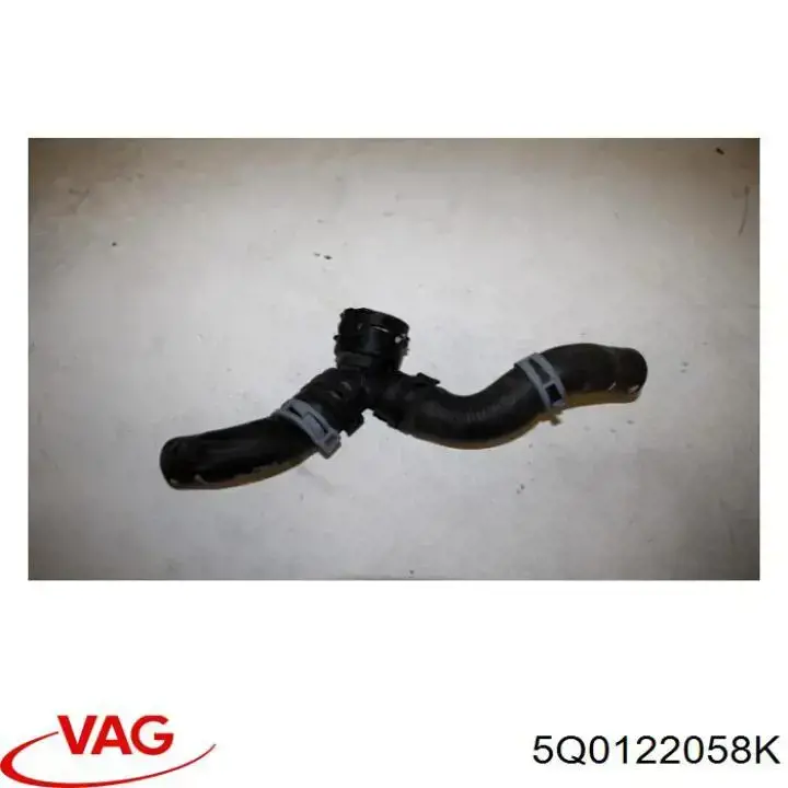Mangueira (cano derivado) do sistema de esfriamento VAG 5QN122058 preço, a partir de 38,08 USD