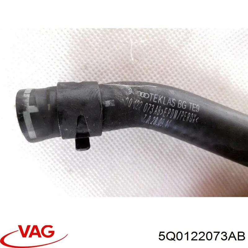 Mangueira (cano derivado) do sistema de esfriamento VAG 5Q0122073AB preço, a partir de 19,29 USD