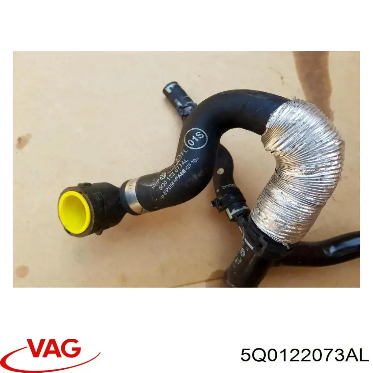 5Q0122073AL VAG Mangueira (cano derivado) do sistema de esfriamento