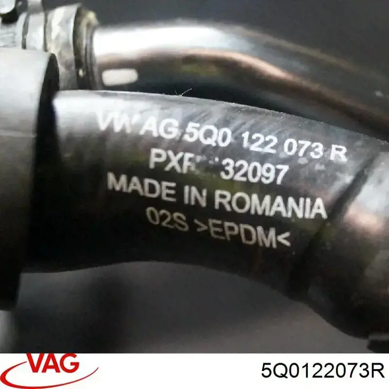 5Q0122073R VAG Válvula de forno (de aquecedor)