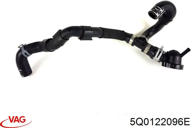 Mangueira (cano derivado) do radiador de esfriamento superior VAG 5Q0122096E preço, a partir de 11,97 USD
