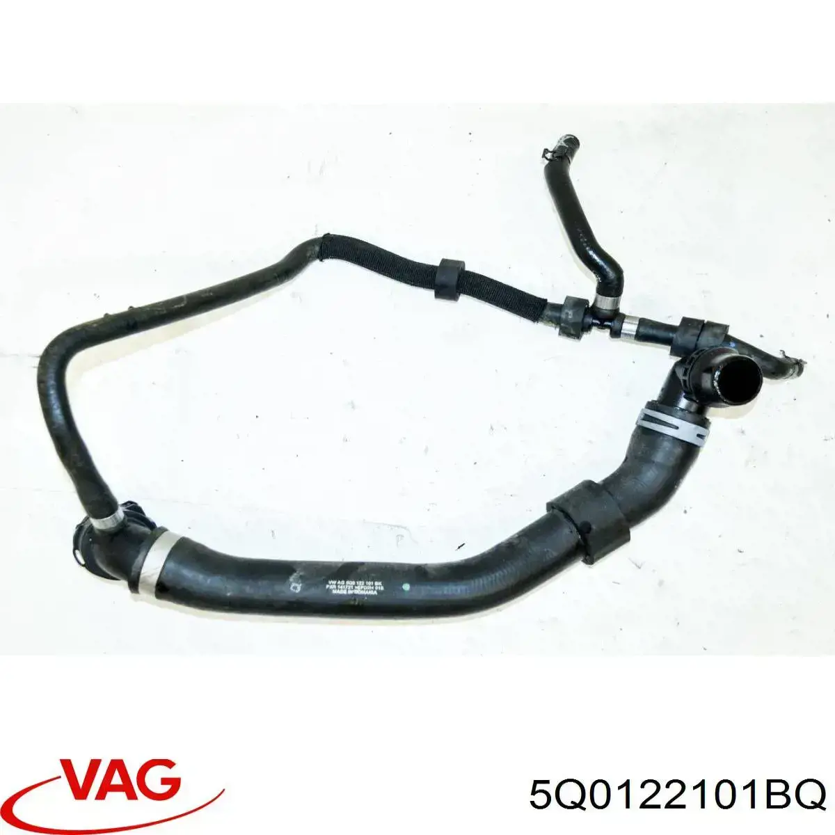 Compre 5Q0122101BQ VAG Mangueira (cano derivado) do radiador de esfriamento superior