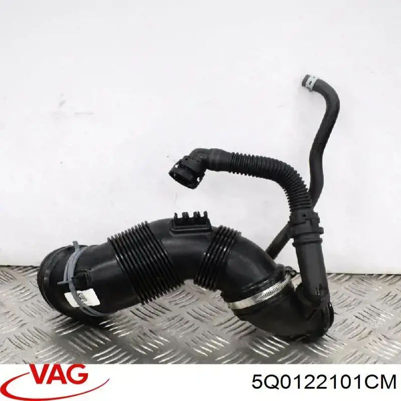 Compre 5Q0122101CM VAG Mangueira (cano derivado) do radiador de esfriamento superior