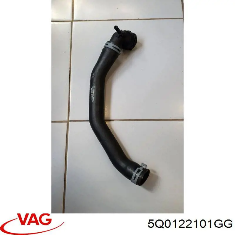Compre 5Q0122101GG VAG Mangueira (cano derivado) do radiador de esfriamento superior
