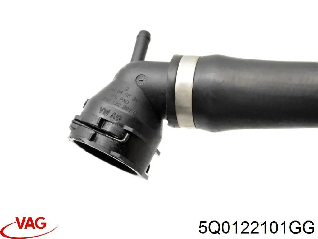 Mangueira (cano derivado) do radiador de esfriamento superior VAG 5Q0122101GG preço, a partir de 59,69 USD