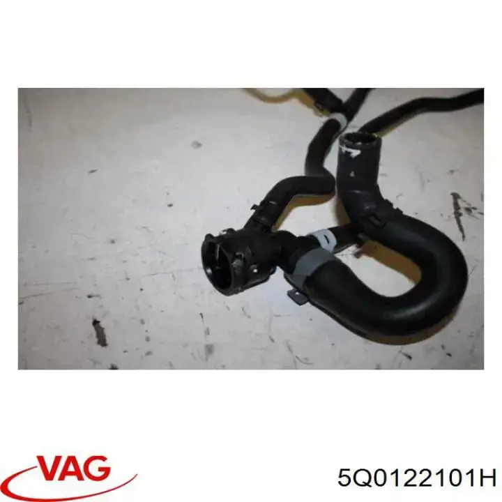Mangueira (cano derivado) do radiador de esfriamento superior VAG 5Q0122101H preço, a partir de 20,79 USD