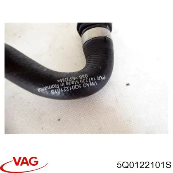 Mangueira (cano derivado) do radiador de esfriamento superior VAG 5Q0122101S preço, a partir de 27,50 USD