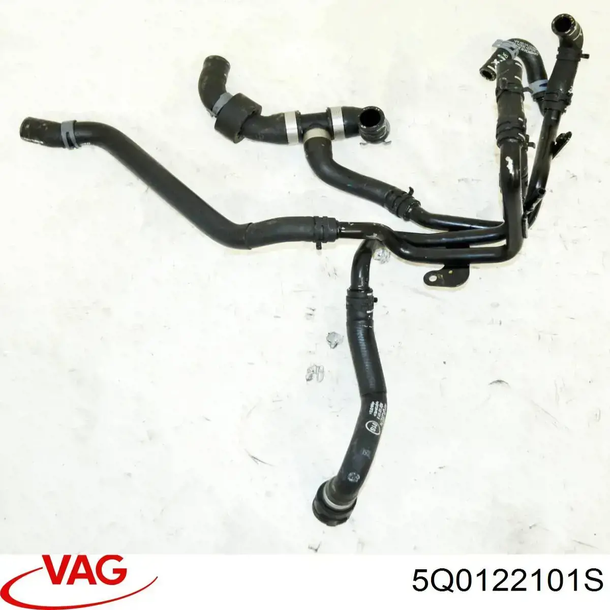 Compre 5Q0122101S VAG Mangueira (cano derivado) do radiador de esfriamento superior