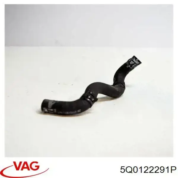 5Q0122291P VAG Flange do sistema de esfriamento (união em T)
