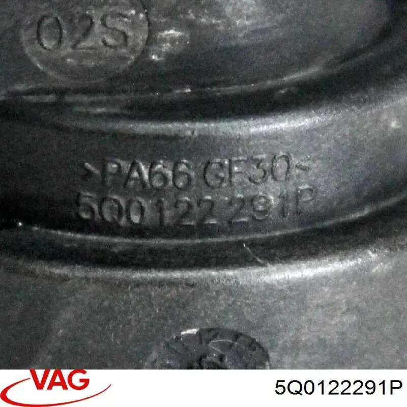 Flange do sistema de esfriamento (união em T) VAG 5Q0122291P preço, a partir de 5,43 USD