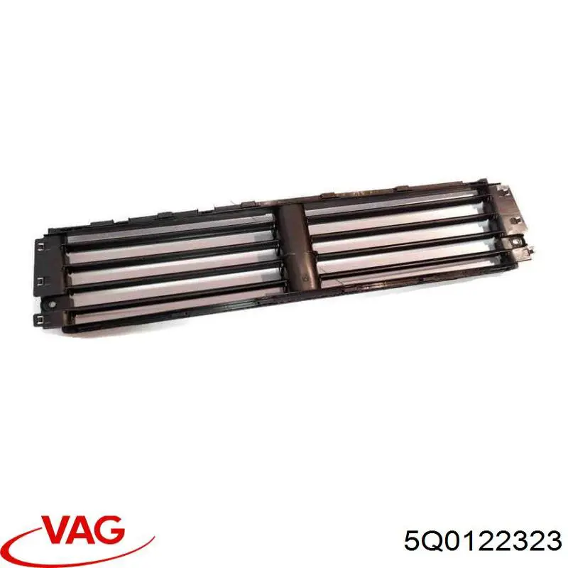 5Q0122323 VAG Conduto de ar (distribuidor de ar para "painel de instrumentos") central