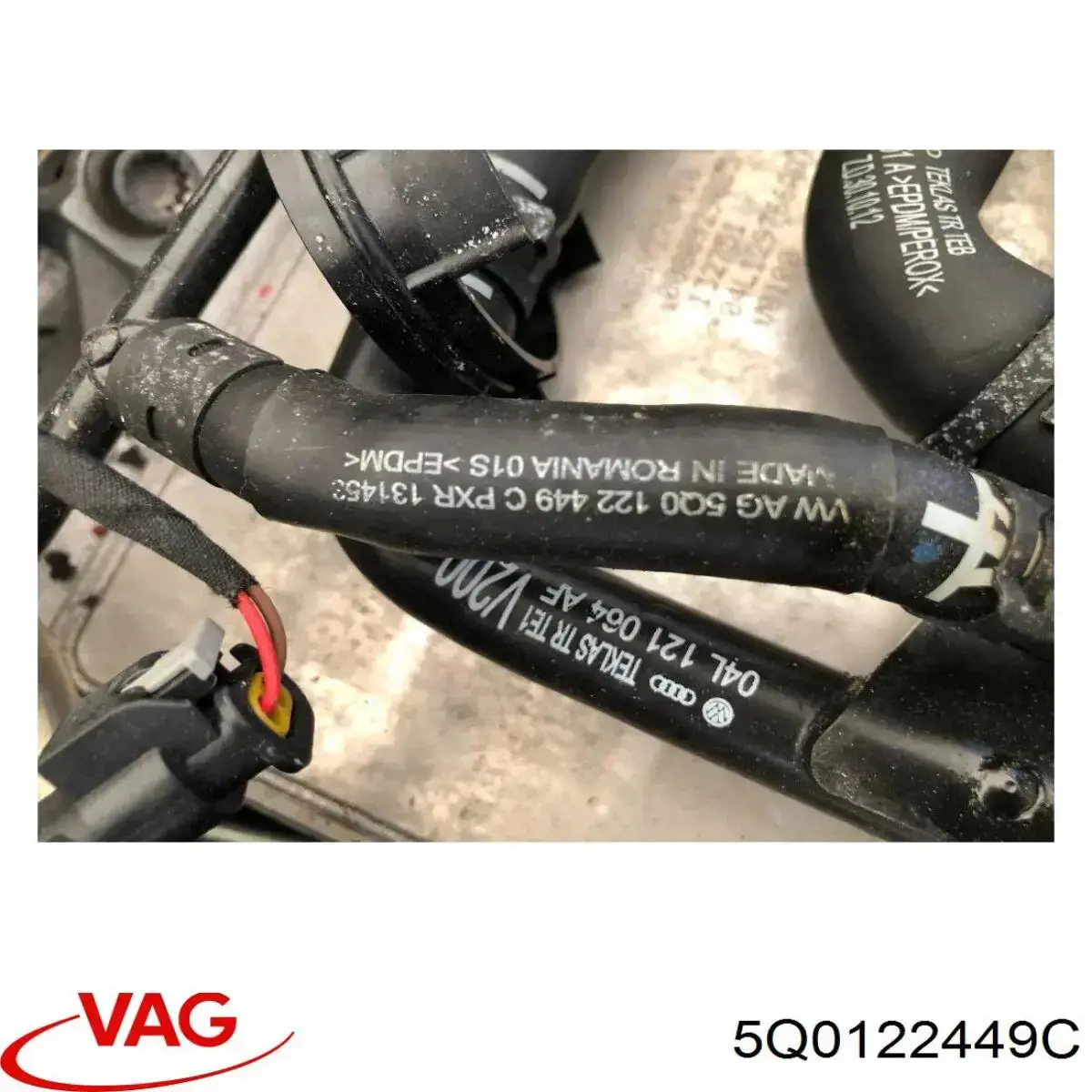 Mangueira superior do tanque de expansão VAG 5Q0122449C preço, a partir de 7,13 USD
