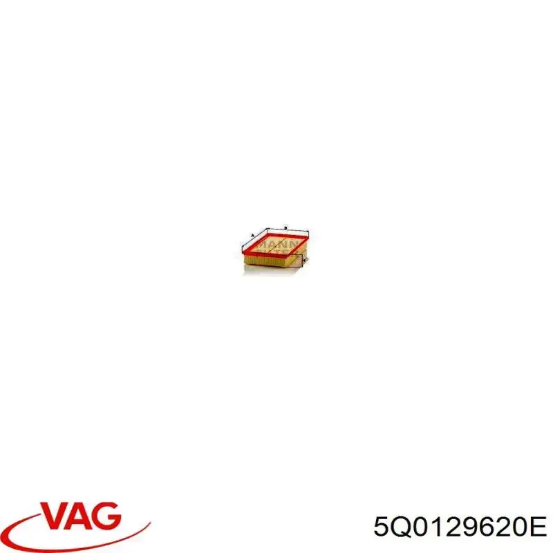 Compre 5Q0129620E VAG Filtro de ar