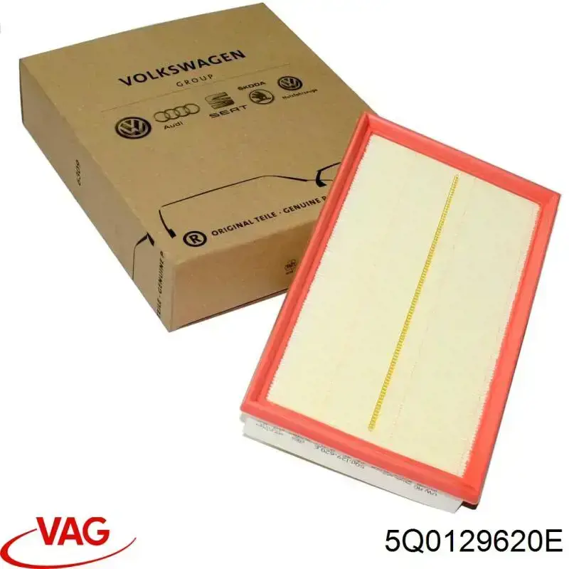 Filtro de ar VAG 5Q0129620E preço, a partir de 15,22 USD