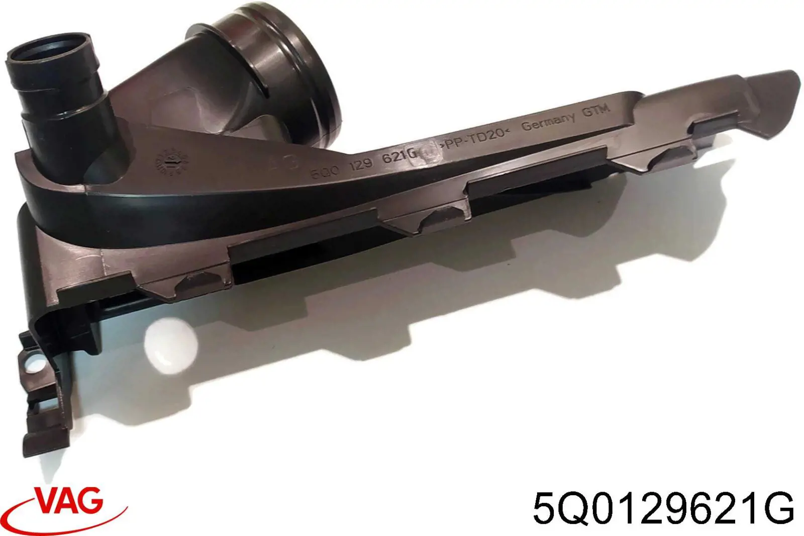 5Q0129621G VAG Tomada de ar de filtro de ar