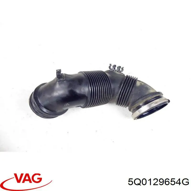 5Q0129654G VAG Cano derivado de ar, entrada na turbina (supercompressão)