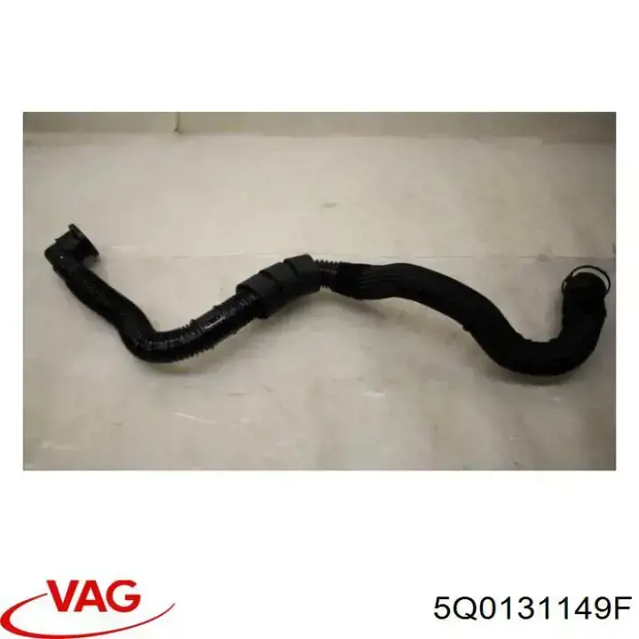 5Q0131149F VAG Cano derivado de ar, saída de filtro de ar