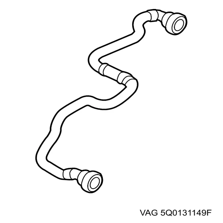 Cano derivado de ar, saída de filtro de ar VAG 5Q0131149F preço, a partir de 88,64 USD