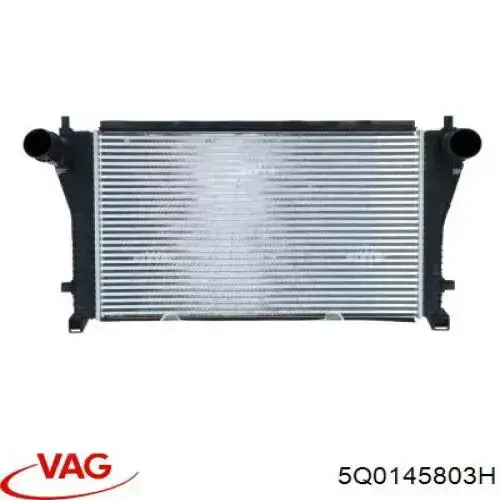 5Q0145803H VAG Radiador de intercooler