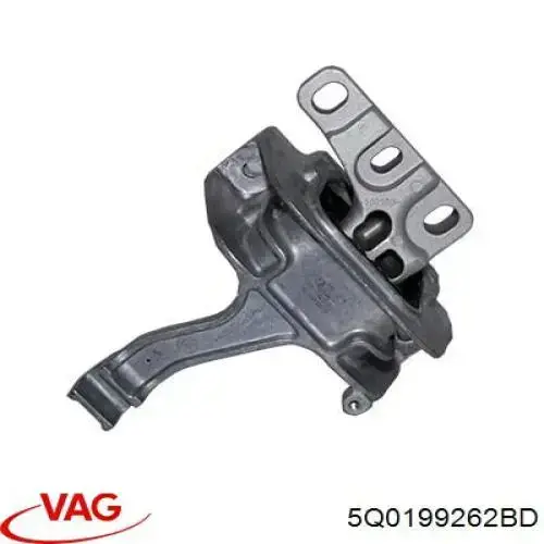 5Q0199262BD VAG Coxim (suporte) direito de motor