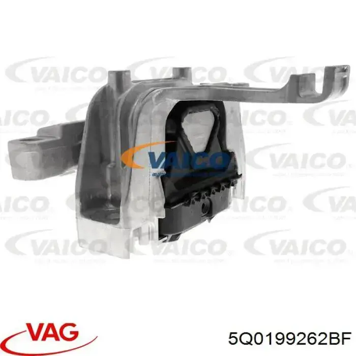 Compre 5Q0199262BF VAG Coxim (suporte) direito de motor