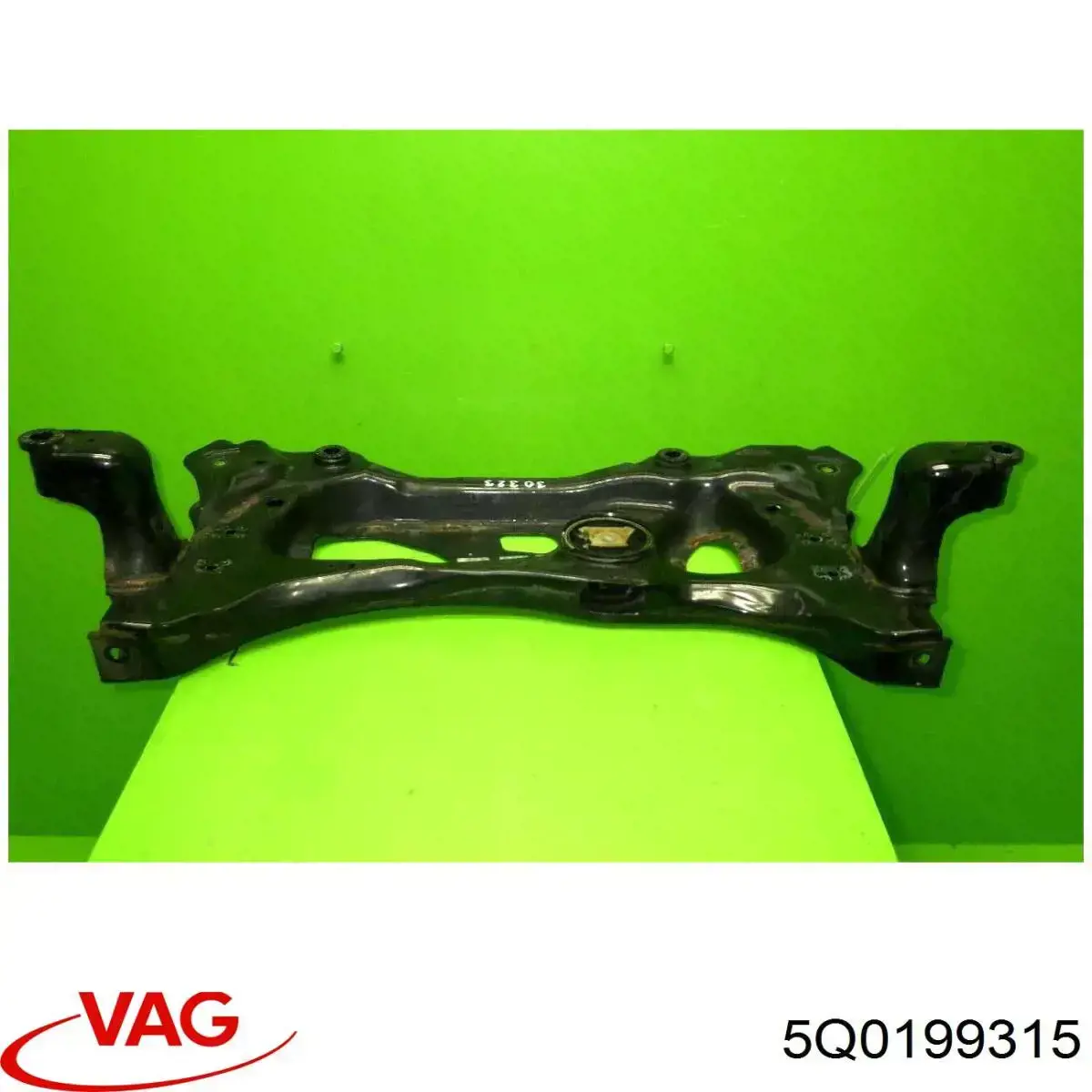 Viga de suspensão dianteira (plataforma veicular) 5Q0199315 VAG