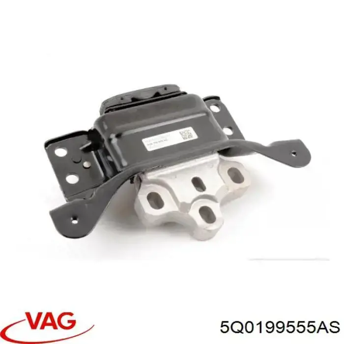 5Q0199555AS VAG Coxim (suporte) esquerdo de motor
