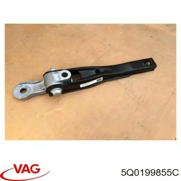 5Q0199855C VAG Coxim (suporte) traseiro de motor