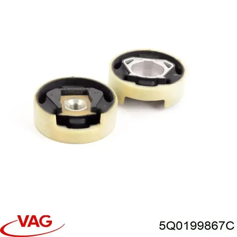 Bloco silencioso (coxim) de viga dianteira (de plataforma veicular) VAG 5Q0199867C preço, a partir de 14,74 USD