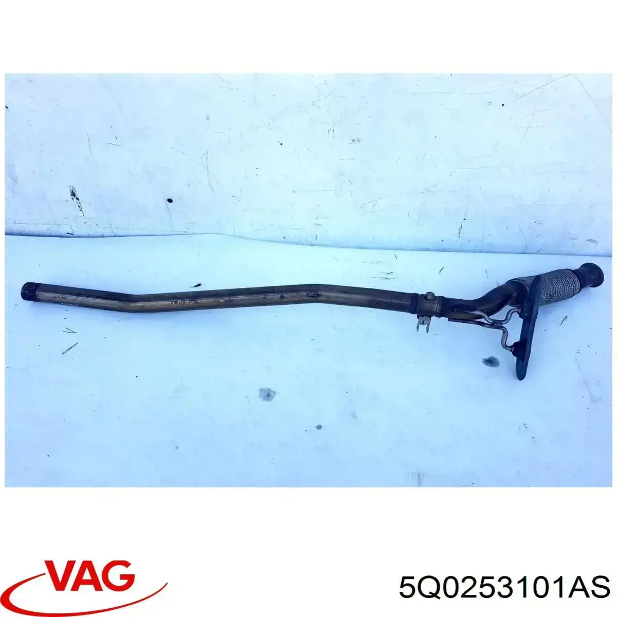 5Q0253101AS VAG Silenciador, parte dianteira
