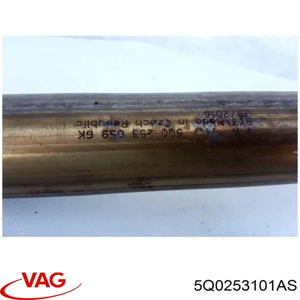 Silenciador, parte dianteira VAG 5Q0253101AS preço, a partir de 160,32 USD