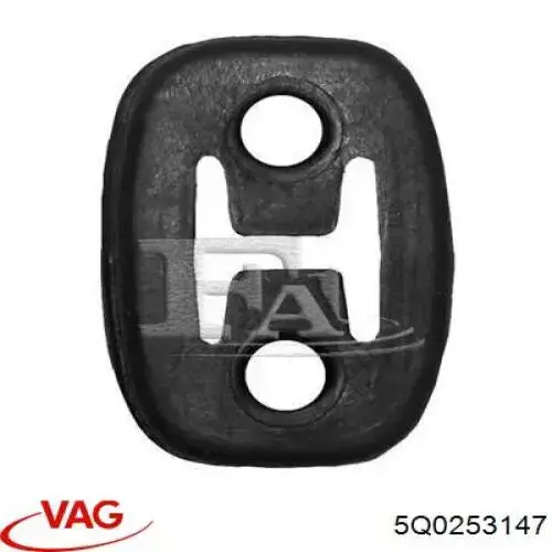 Compre 5Q0253147 VAG Coxim de fixação do silenciador