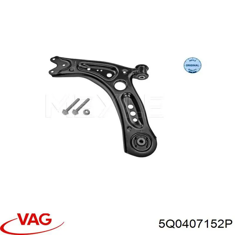 Compre 5Q0407152P VAG Braço oscilante inferior direito de suspensão dianteira