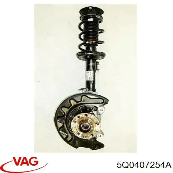 Pino moente (extremidade do eixo) dianteiro direito VAG 5Q0407254A preço, a partir de 134,74 USD