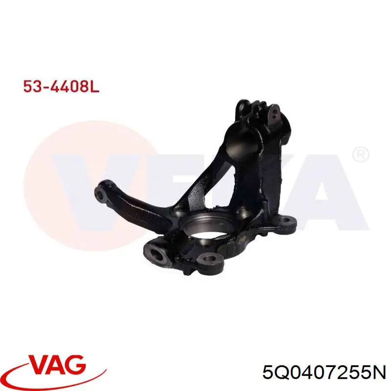 Compre 5Q0407255N VAG Pino moente (extremidade do eixo) dianteiro esquerdo