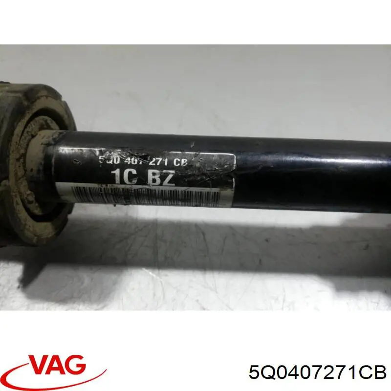 Semieixo (acionador) dianteiro esquerdo VAG 5Q0407271CB preço, a partir de 190,00 USD