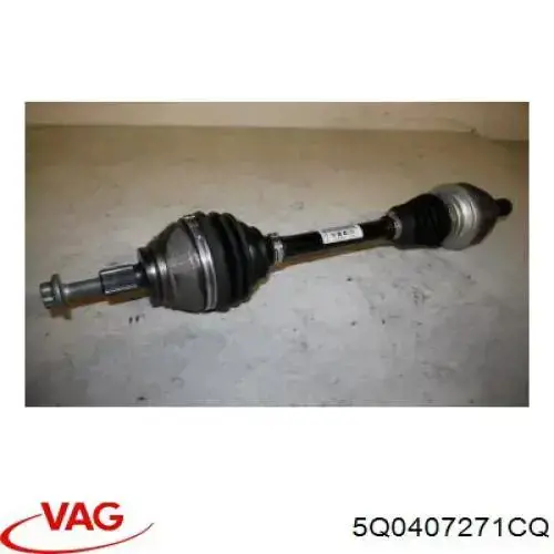 Semieixo (acionador) dianteiro esquerdo VAG 5Q0407271CQ preço, a partir de 230,37 USD