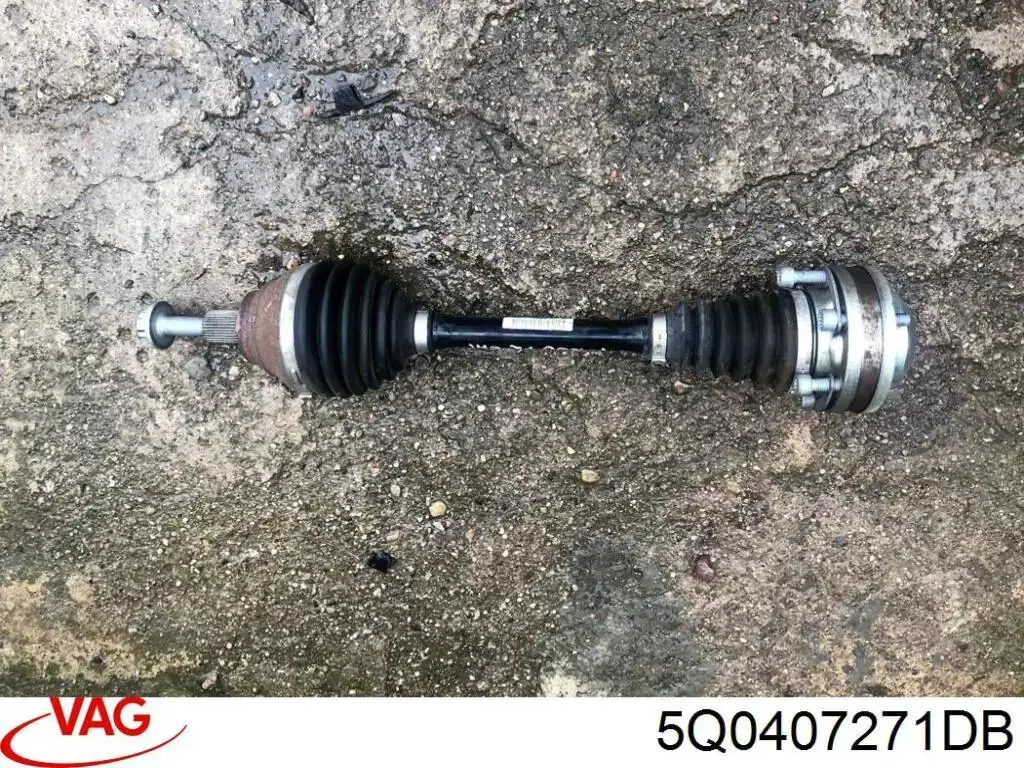Semieixo (acionador) dianteiro esquerdo VAG 5Q0407271DB preço, a partir de 158,15 USD