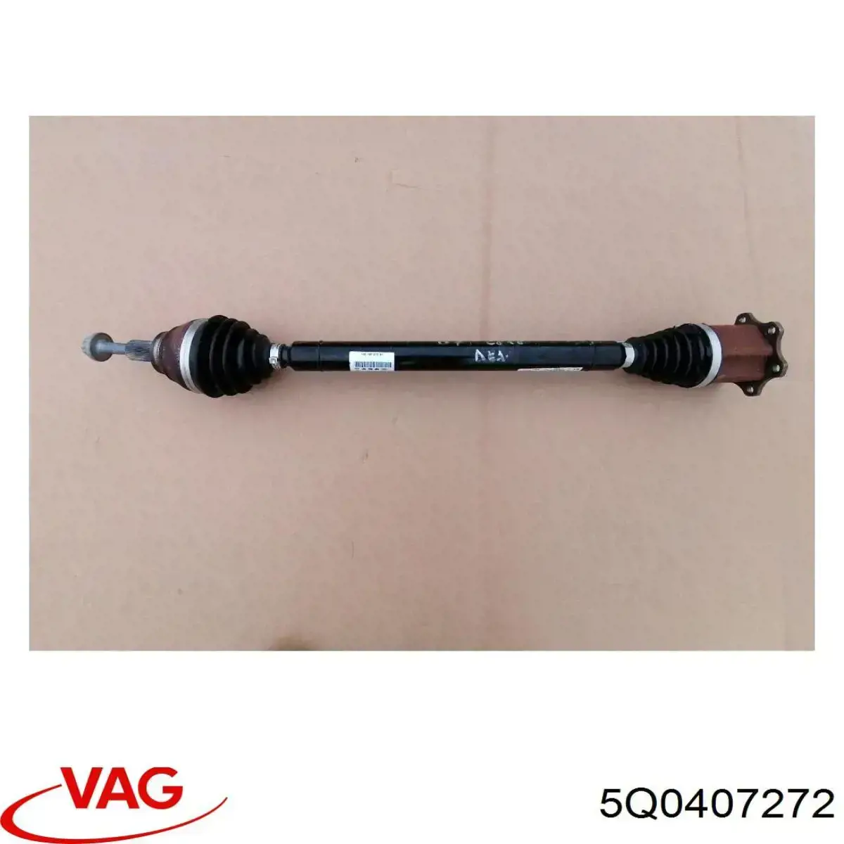5Q0407272 VAG Semieixo (acionador) dianteiro direito