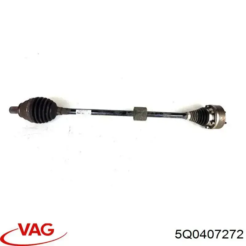 Semieixo (acionador) dianteiro direito 5Q0407272 VAG