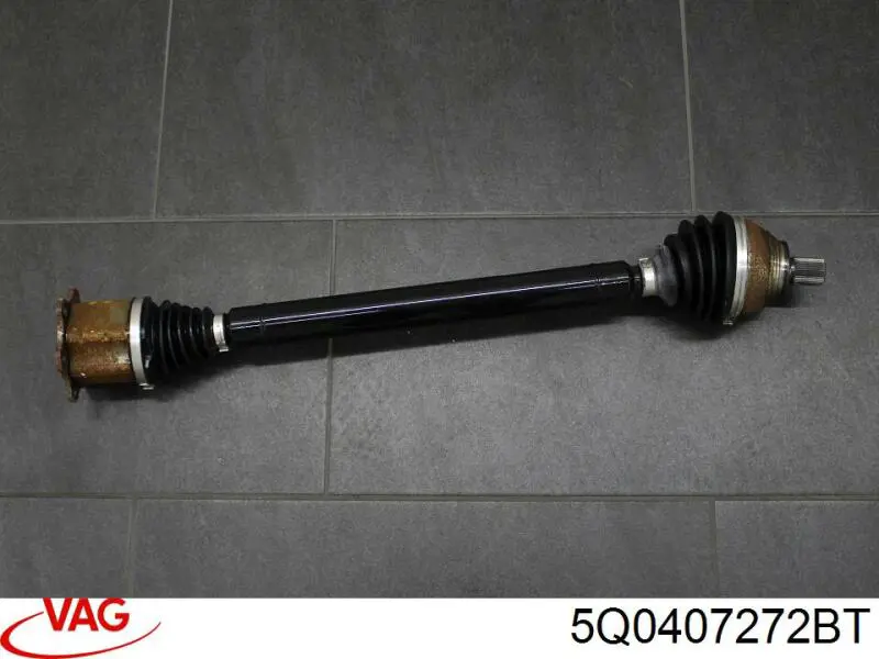 5Q0407272BT VAG Semieixo (acionador) dianteiro direito