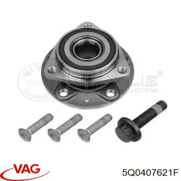5Q0407621F VAG Cubo dianteiro