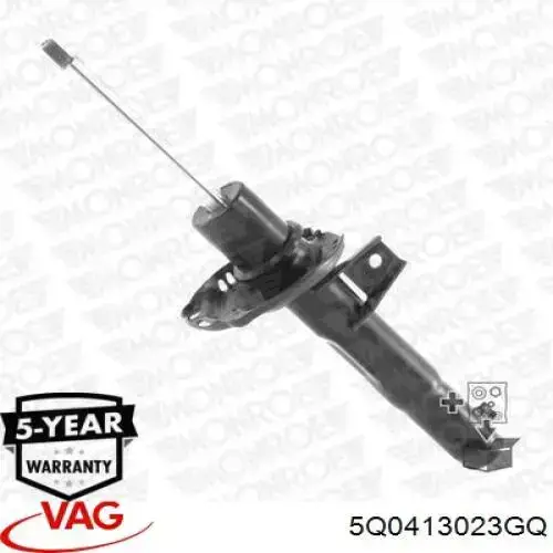 5Q0413023GQ VAG Amortecedor dianteiro
