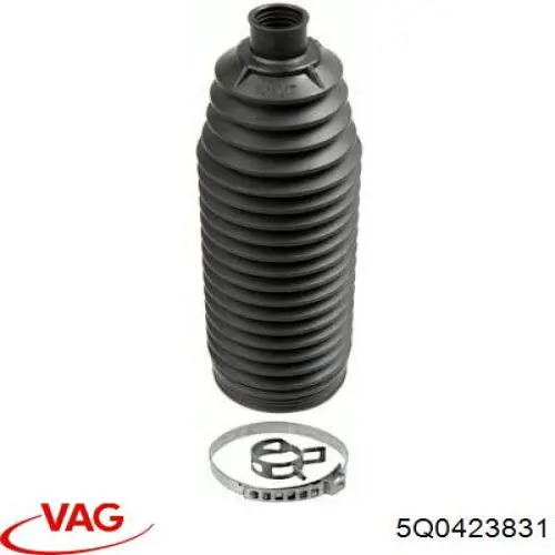 5Q0423831 VAG Bota de proteção do mecanismo de direção (de cremalheira)