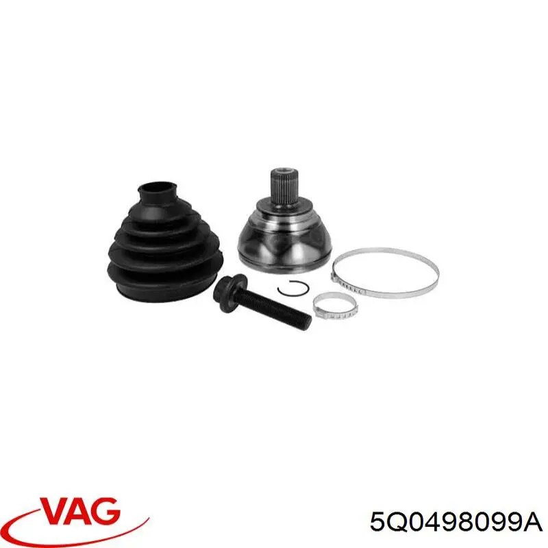 Junta homocinética externa dianteira VAG 5Q0498099A preço, a partir de 313,95 USD