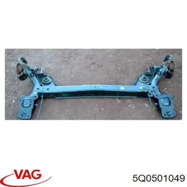 Viga de suspensão traseira (plataforma veicular) VAG 5Q0501049BA preço, a partir de 432,05 USD