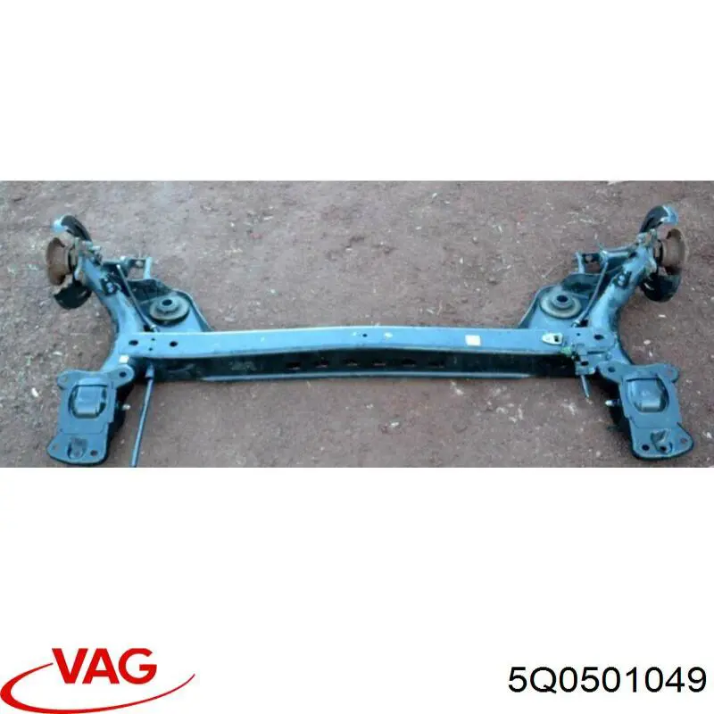 Compre 5Q0501049BA VAG Viga de suspensão traseira (plataforma veicular)