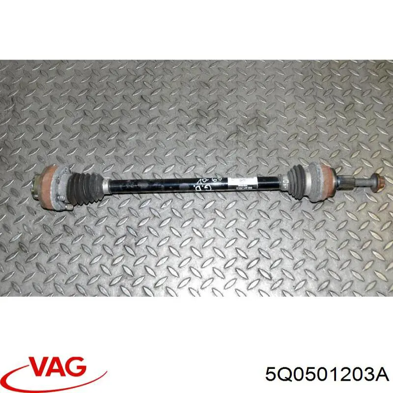 Semieixo traseiro esquerdo VAG 5Q0501203A preço, a partir de 112,37 USD